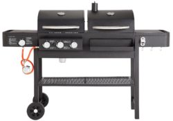 Dual Fuel - Charcoal and - Gas Combo Grill